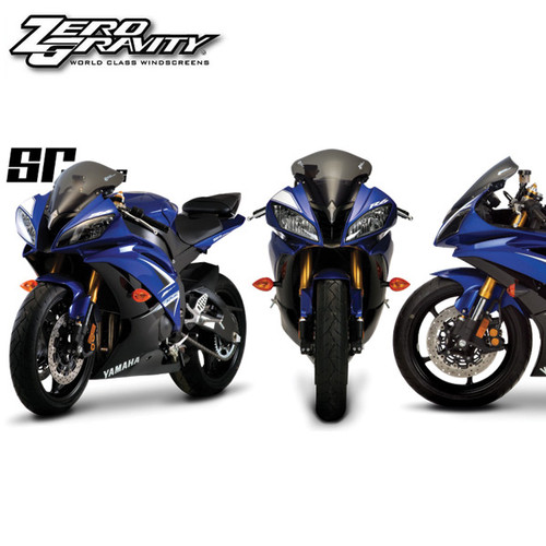 Zero Gravity Yamaha YZF-R6 06-07 SR Windscreen