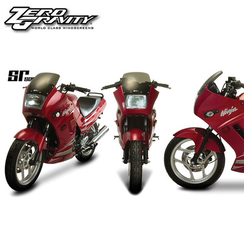Zero Gravity Kawasaki EX250 Ninja 250 88-07 SR Windscreen