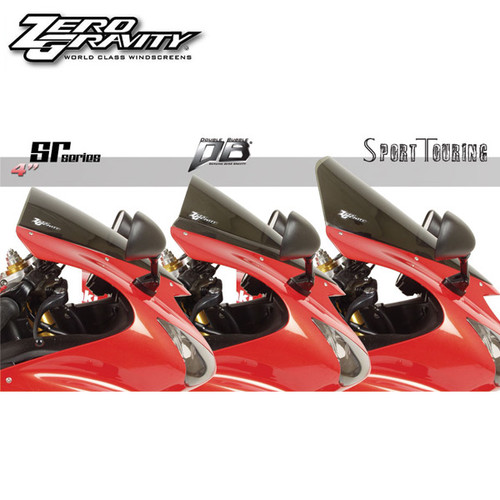 Zero Gravity Kawasaki ZX-10R 06-07 Double Bubble Windscreen