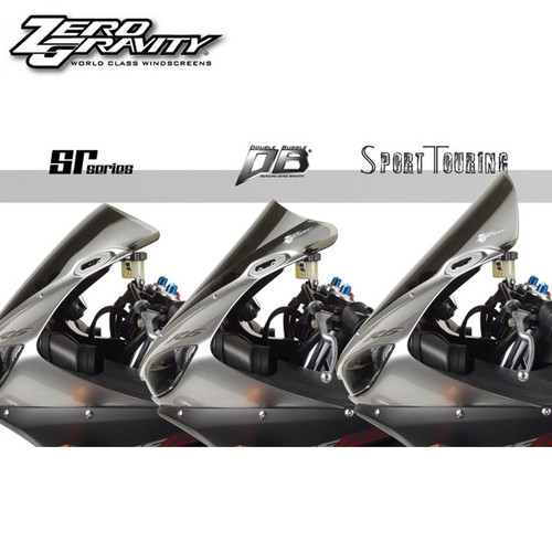 Zero Gravity Yamaha YZF-R6 03-05 Double Bubble Windscreen