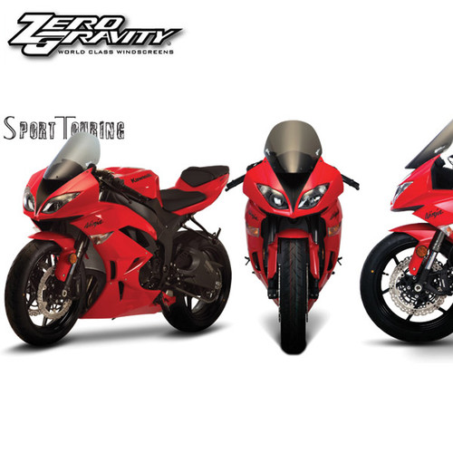 Zero Gravity Kawasaki ZX-6R 09-15 Sport Touring Windscreen