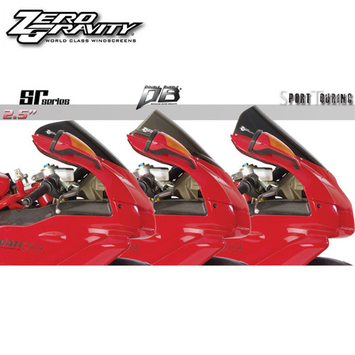 Zero Gravity Ducati 999/S/R 03-04 Double Bubble Windscreen