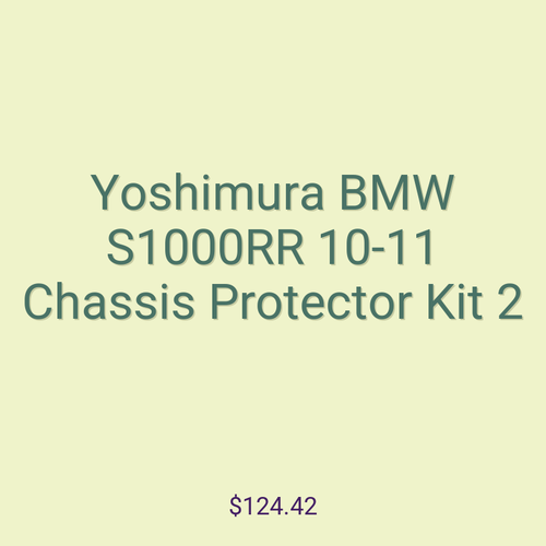 Yoshimura BMW S1000RR 10-11 Chassis Protector Kit 2