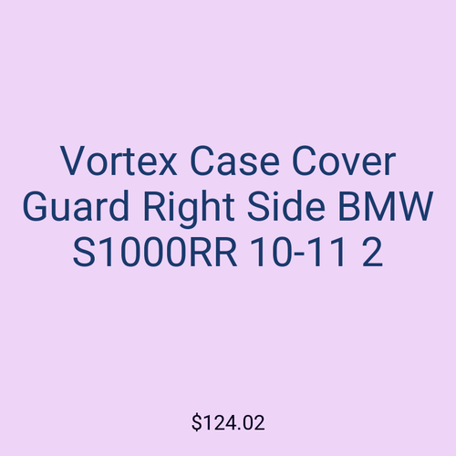 Vortex Case Cover Guard Right Side BMW S1000RR 10-11 2