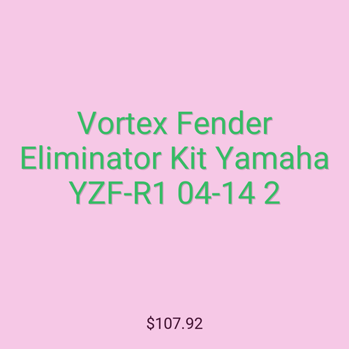 Vortex Fender Eliminator Kit Yamaha YZF-R1 04-14 2