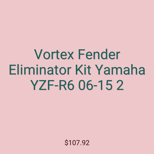 Vortex Fender Eliminator Kit Yamaha YZF-R6 06-15 2