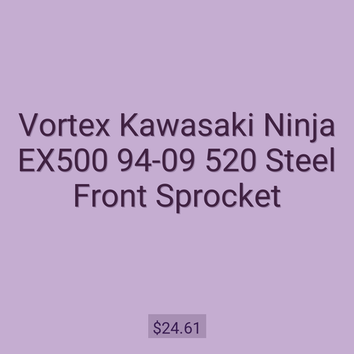 Vortex Kawasaki Ninja EX500 94-09 520 Steel Front Sprocket
