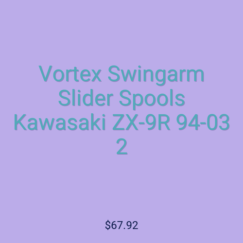 Vortex Swingarm Slider Spools Kawasaki ZX-9R 94-03 2