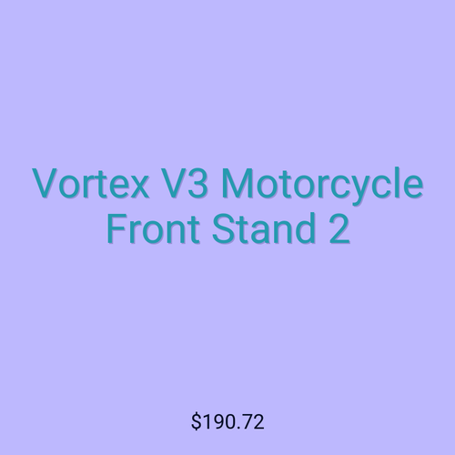 Vortex V3 Motorcycle Front Stand 2