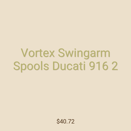 Vortex Swingarm Spools Ducati 916 2