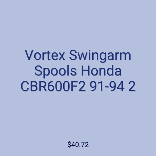 Vortex Swingarm Spools Honda CBR600F2 91-94 2