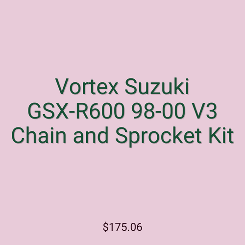 Vortex Suzuki GSX-R600 98-00 V3 Chain and Sprocket Kit