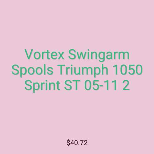 Vortex Swingarm Spools Triumph 1050 Sprint ST 05-11 2