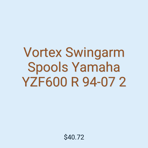 Vortex Swingarm Spools Yamaha YZF600 R 94-07 2