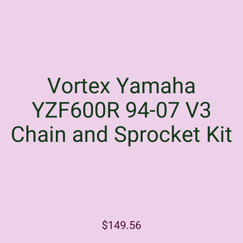 Vortex Yamaha YZF600R 94-07 V3 Chain and Sprocket Kit