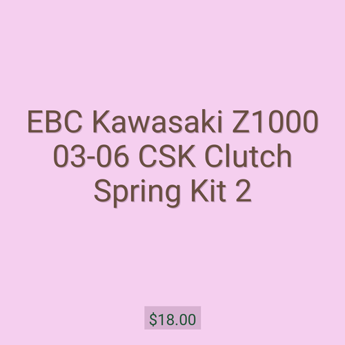 EBC Kawasaki Z1000 03-06 CSK Clutch Spring Kit 2