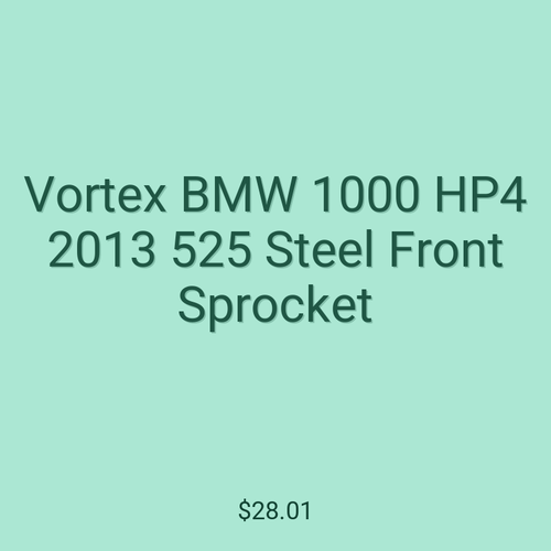 Vortex BMW 1000 HP4 2013 525 Steel Front Sprocket