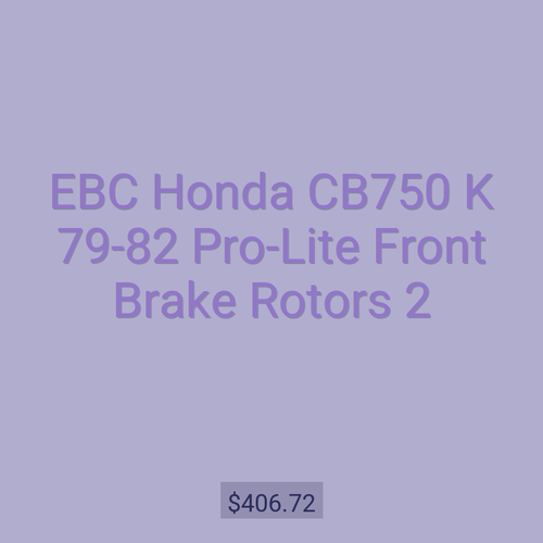 EBC Honda CB750 K 79-82 Pro-Lite Front Brake Rotors 2