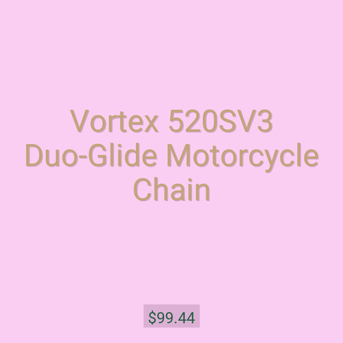 Vortex 520SV3 Duo-Glide Motorcycle Chain