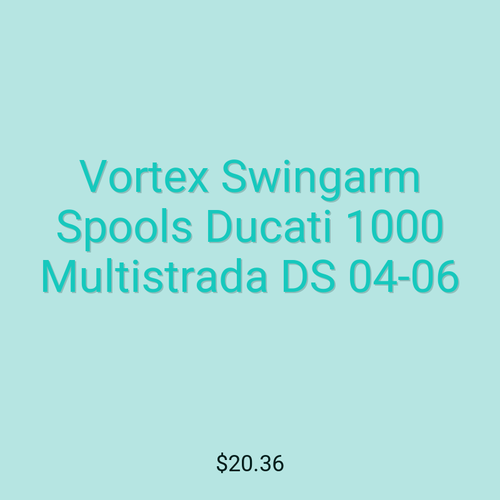 Vortex Swingarm Spools Ducati 1000 Multistrada DS 04-06
