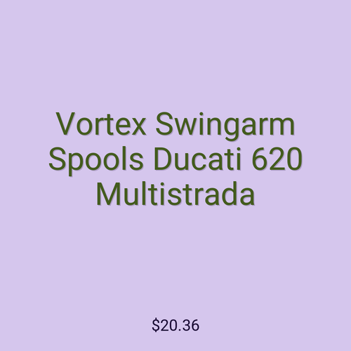 Vortex Swingarm Spools Ducati 620 Multistrada