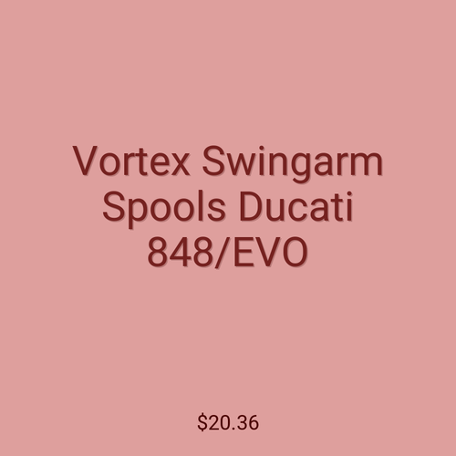 Vortex Swingarm Spools Ducati 848/EVO