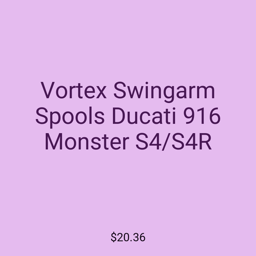 Vortex Swingarm Spools Ducati 916 Monster S4/S4R