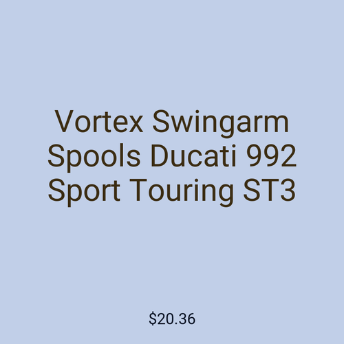 Vortex Swingarm Spools Ducati 992 Sport Touring ST3