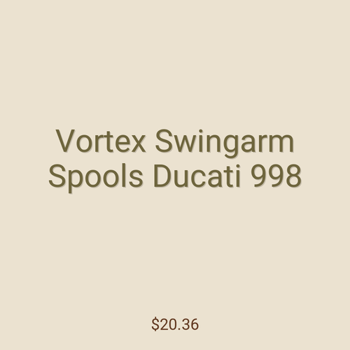 Vortex Swingarm Spools Ducati 998
