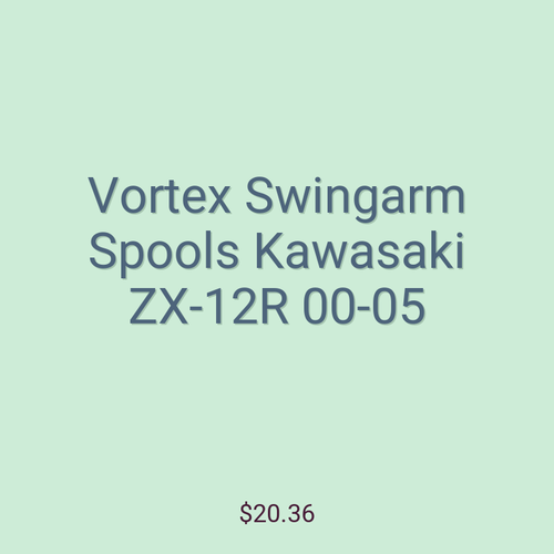 Vortex Swingarm Spools Kawasaki ZX-12R 00-05