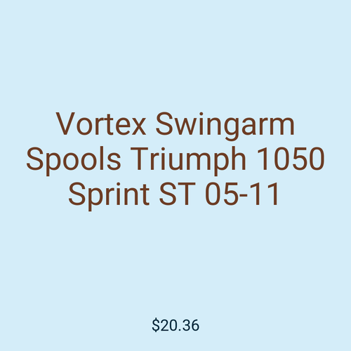 Vortex Swingarm Spools Triumph 1050 Sprint ST 05-11