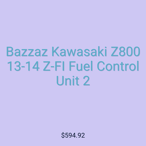 Bazzaz Kawasaki Z800 13-14 Z-FI Fuel Control Unit 2
