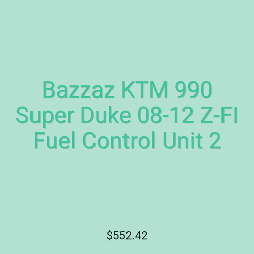 Bazzaz KTM 990 Super Duke 08-12 Z-FI Fuel Control Unit 2