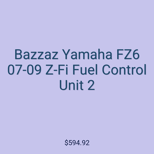 Bazzaz Yamaha FZ6 07-09 Z-Fi Fuel Control Unit 2