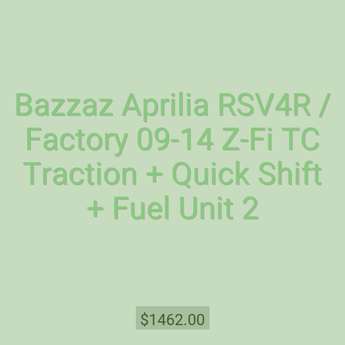 Bazzaz Aprilia RSV4R / Factory 09-14 Z-Fi TC Traction + Quick Shift + Fuel Unit 2