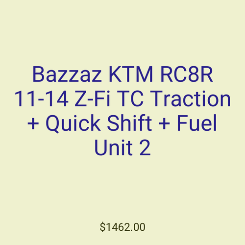 Bazzaz KTM RC8R 11-14 Z-Fi TC Traction + Quick Shift + Fuel Unit 2