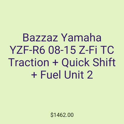 Bazzaz Yamaha YZF-R6 08-15 Z-Fi TC Traction + Quick Shift + Fuel Unit 2