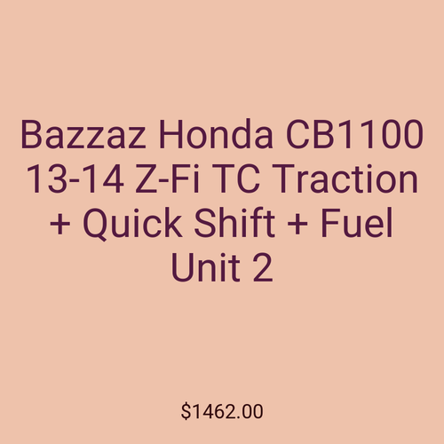 Bazzaz Honda CB1100 13-14 Z-Fi TC Traction + Quick Shift + Fuel Unit 2
