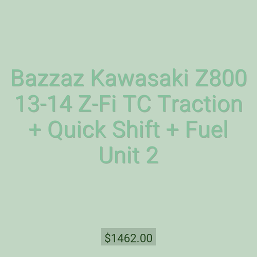 Bazzaz Kawasaki Z800 13-14 Z-Fi TC Traction + Quick Shift + Fuel Unit 2