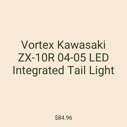 Vortex Kawasaki ZX-10R 04-05 LED Integrated Tail Light
