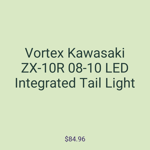 Vortex Kawasaki ZX-10R 08-10 LED Integrated Tail Light