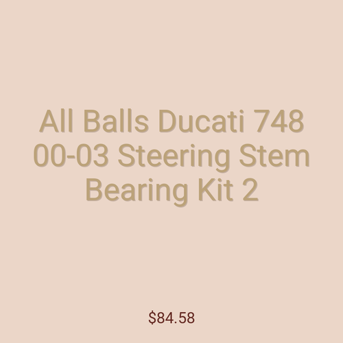 All Balls Ducati 748 00-03 Steering Stem Bearing Kit 2