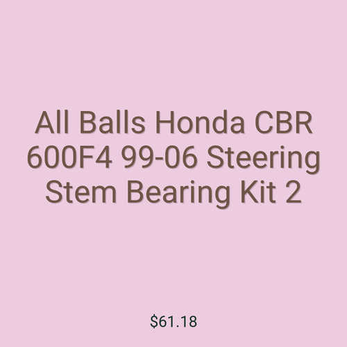 All Balls Honda CBR 600F4 99-06 Steering Stem Bearing Kit 2