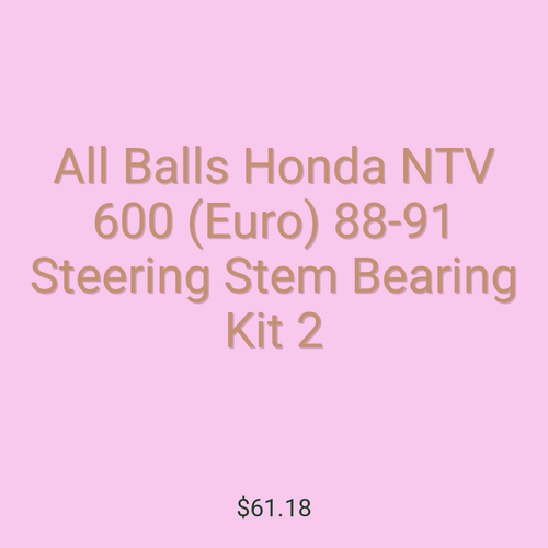 All Balls Honda NTV 600 (Euro) 88-91 Steering Stem Bearing Kit 2