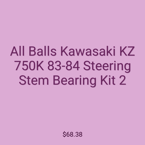 All Balls Kawasaki KZ 750K 83-84 Steering Stem Bearing Kit 2