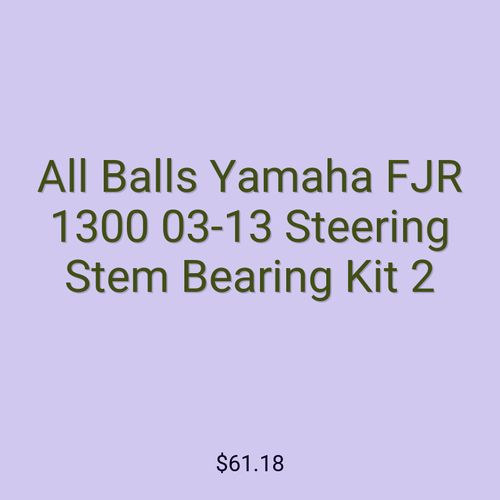 All Balls Yamaha FJR 1300 03-13 Steering Stem Bearing Kit 2