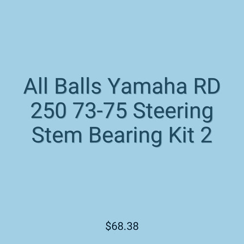 All Balls Yamaha RD 250 73-75 Steering Stem Bearing Kit 2