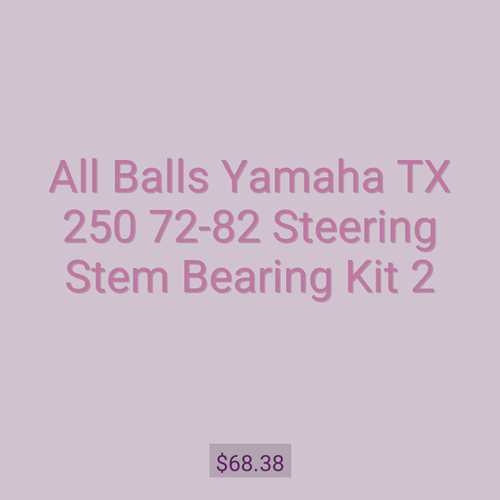 All Balls Yamaha TX 250 72-82 Steering Stem Bearing Kit 2