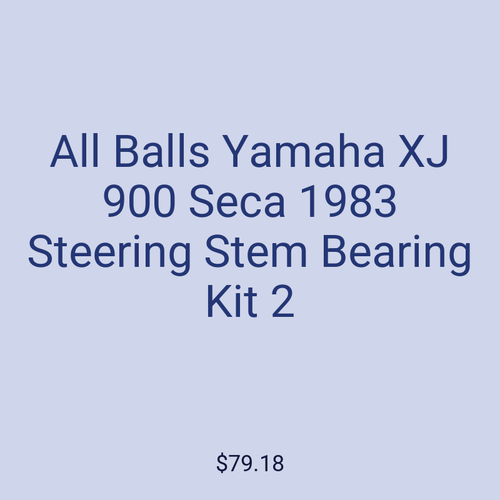 All Balls Yamaha XJ 900 Seca 1983 Steering Stem Bearing Kit 2
