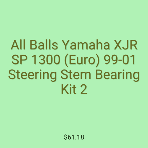 All Balls Yamaha XJR SP 1300 (Euro) 99-01 Steering Stem Bearing Kit 2